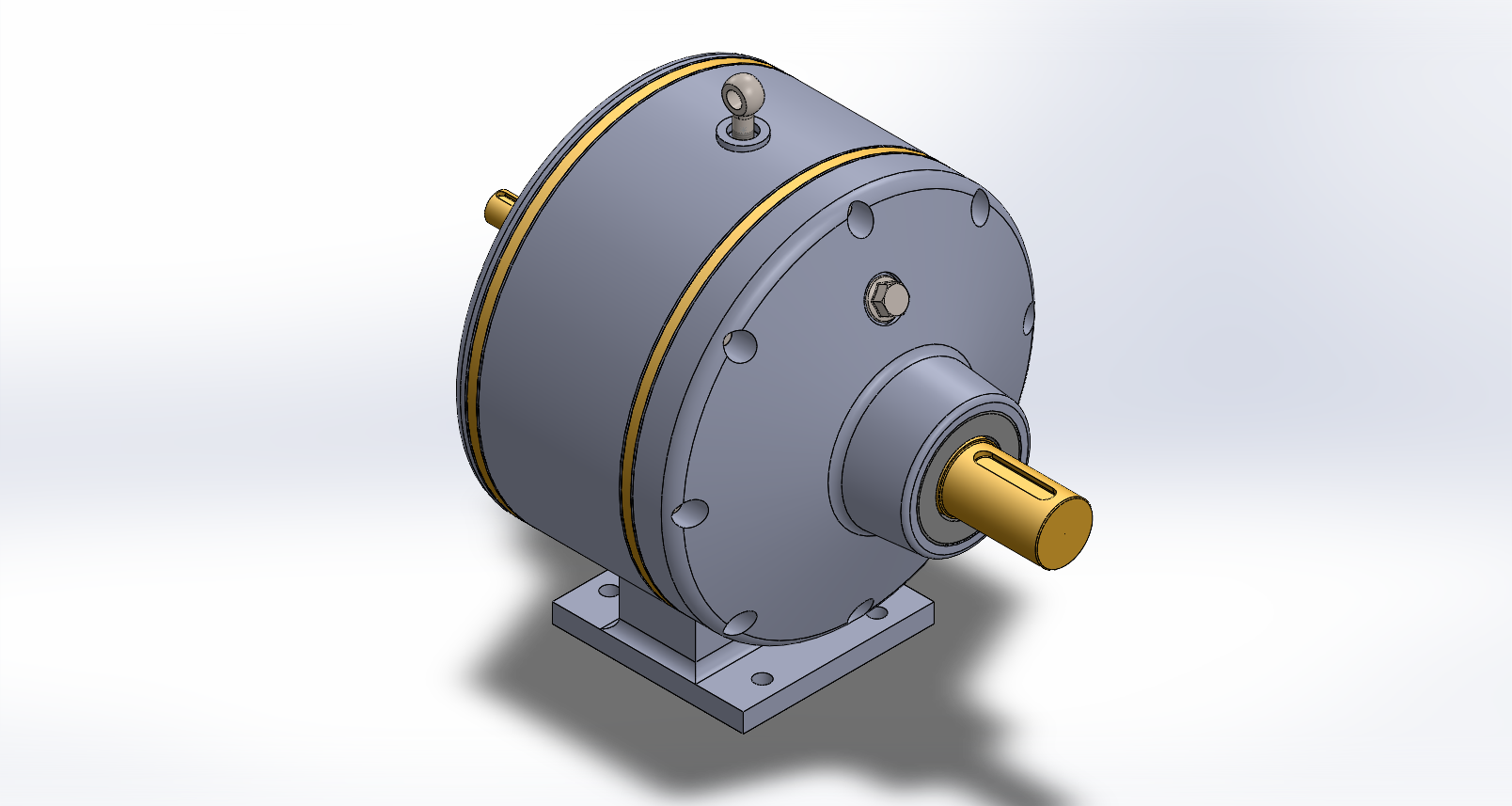 两级行星齿轮箱